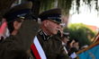 In Gdansk, Poland, on September 1, 2025, Polish Army soldiers participate in a ceremony at...