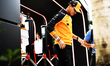 Lando Norris of the McLaren Formula 1 Team, McLaren Mercedes MCL39, is in the paddock duri...