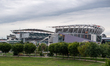 Paycor Stadium, home of the Cincinnati Bengals, is seen in downtown Cincinnati, Ohio, on S...