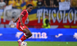 Ali Ahmed plays during the International Friendly match between Romania and Canada at Nati...