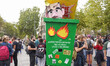 People during the 'Block Everything' National Strike on September 10, 2025, in Paris, Fran...