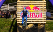 Ronan Dunne of Mondraker Factory Racing DH participates in the Men's Lenzerheide Downhill...