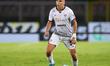 Adam Obert of Cagliari Calcio plays during the Serie A match between US Lecce and Cagliari...