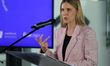 In Krakow, Poland, on September 22, 2025, Aleksandra Gajewska, Secretary of State at the M...