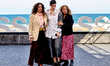 Rosario Flores, Lolita Flores, and Alba Flores attend the photocall for ''Flores para Anto...