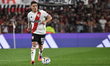 Juan Fernando Quintero of River Plate plays during the match between River Plate and Depor...