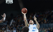 Zane Waterman plays during the match between WKS Slask Wroclaw and Neptunas Klaipeda in th...