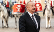 Ilham Aliyev arrives for a dinner hosted by The King and Queen of Denmark on the occasion...