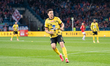Stefan Feiertag plays during the game between Wisla Krakow and Wieczysta Krakow in Krakow,...