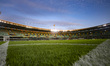 The pitch view is before the Hellas Verona FC vs US Sassuolo, 6th Serie A Enilive 2025-26...