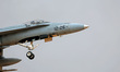 The McDonnell Douglas EF-18M Hornet aircraft of the Spain Air Force participates in the Ta...