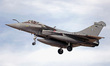 A French Air Force Rafale C lands at Los Llanos airport during the Tactical Leadership Pro...