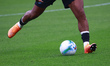 PUMA Future 8 shoes are seen during the Serie A match between FC Internazionale and US Cre...