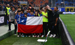 Inter Academy plays during the Serie A match between FC Internazionale and US Cremonese at...