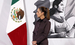 Mexican President Claudia Sheinbaum Pardo speaks about national security actions and resul...