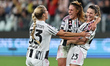 The Juventus Women's Team participates in the UEFA Women's Champions League 2025-2026 matc...