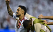 Caio Fernandes of the United Arab Emirates celebrates after scoring a goal during the FIFA...