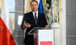 Poland's Deputy Prime Minister and Foreign Minister Radoslaw Sikorski gestures as he speak...