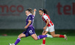 KARLIJN HELSEN from Anderlecht is in action during the UEFA Women's Europa Cup 2025/26 sec...