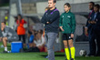 Wouter Artz, head coach of Anderlecht, watches the game during the UEFA Women's Europa Cup...