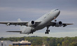 An Airbus A330-202 (MRTT) of the Spanish Air Force takes off from Torrejon de Ardoz milita...