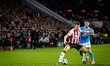 PSV Eindhoven forward Ivan Perisic and SSC Napoli forward Matteo Politano play during the...