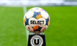 The official ball of the Superliga is present during the Universitatea Cluj vs. FC Botosan...