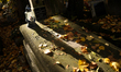 Graves at Rakowicki Cemetery undergo preparations for All Saints' Day on October 23, 2025,...