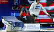 In Toronto, Ontario, Canada, on October 23, 2025, Canadian swimmer Ilya Kharun gets ready...