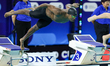 In Toronto, Ontario, Canada, on October 23, 2025, Canadian swimmer Josh Liendo makes his s...