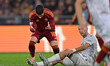 Matias Soule of A.S. Roma is in action during the UEFA Europa League phase day 3 football...