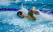 Peyton Leigh competes in the Women's 800m Freestyle Final during the World Aquatics Swimmi...