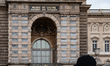 Many tourists and people come to observe and take pictures of the Louvre window, which bec...