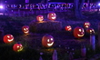 Jack-o'-lantern displays illuminate the pathways during the Jack-O'-Lantern Nights event a...