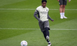 Endrick Felipe of Real Madrid trains during the training session ahead of their LaLiga EA...