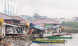 A fishing village near the nickel industrial area owned by Indonesia Weda Bay Industrial P...