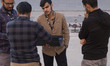 Islamic Revolutionary Guard Corps (IRGC) drone specialists check drone software before par...