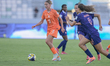 #8 Van der Vliet T. (Midfielder) of Netherlands U-17 is in action during the FIFA U-17 Wom...