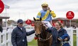 MISSMIMI, ridden by Warren Fentiman and trained by Miss Tina Jackson, enters the winners'...