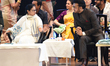 Mamata Banerjee, West Bengal state Chief Minister, and former India Cricket Team Captain S...