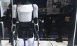 A Tesla Bot is showcased at the Tesla booth at the 8th CIIE in Shanghai, China, on Novembe...