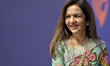 Nita Ambani, wife of billionaire tycoon Mukesh Ambani and Founder Chairperson of the Relia...