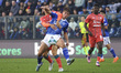Nico Paz plays during the Serie A match between Como 1907 and Cagliari Calcio at Giuseppe...