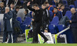 Fulham F.C. manager Marco Silva gesticulates during the Premier League match between Evert...