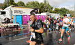 Athletes participate in the 42nd authentic Athens Marathon, a 42-kilometer long-distance r...