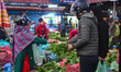 The bustling Kalimati Vegetable Market, the largest wholesale vegetable and fruit market i...