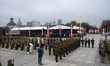 Soldiers of the Polish armed forces and officials attend the Independence Day celebrations...