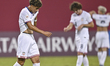 Players of the United States react during the FIFA U-17 World Cup Qatar 2025 Group I match...