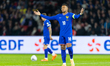 Kylian Mbappe of France plays during the 2026 World Cup qualifiers Europe zone group D foo...