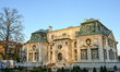 RZESZOW, POLAND – NOVEMBER 19: A general winter view of the Lubomirski Summer Palace in R...